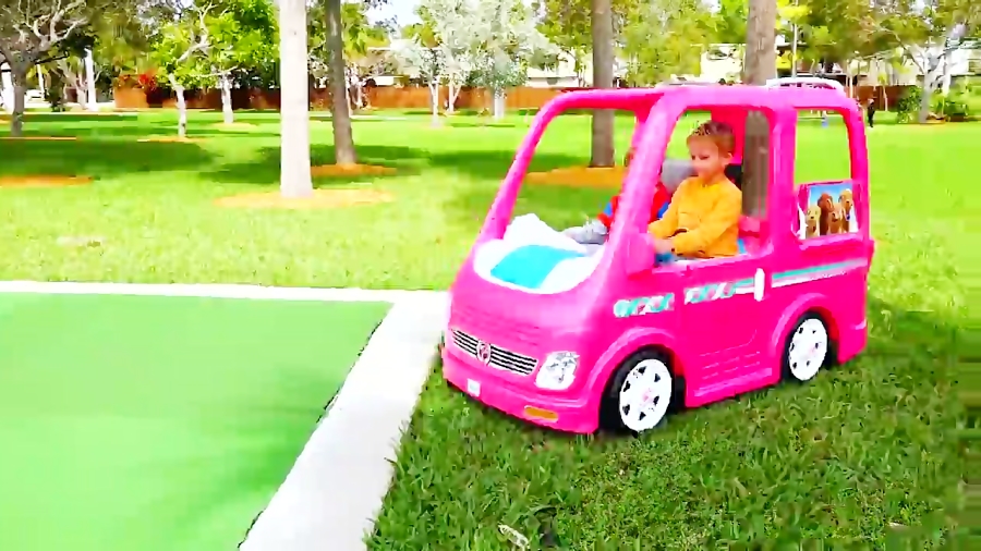 داستان های ولاد و نیکی Vlad and Niki - قسمت 73 - ماشین باربی ولاد